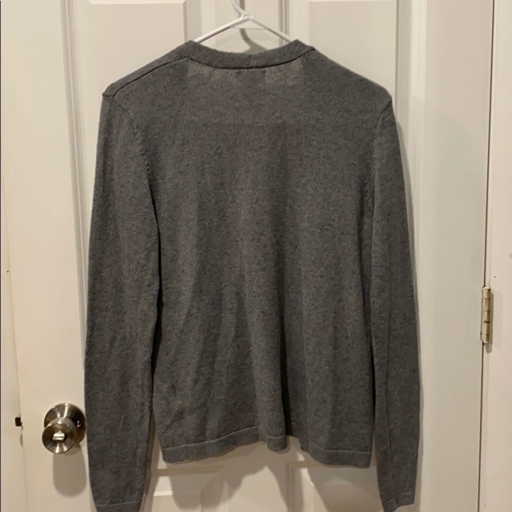ON Gray Open Front Cardi sz M EUC - Picture 6 of 6